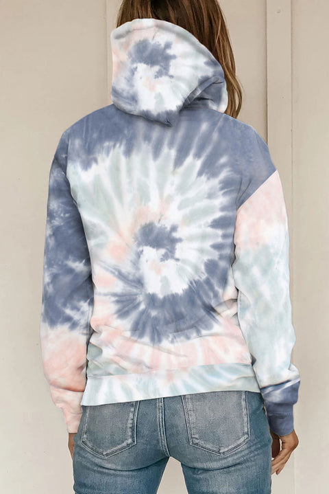 Tie Dye Pattern Hoodie