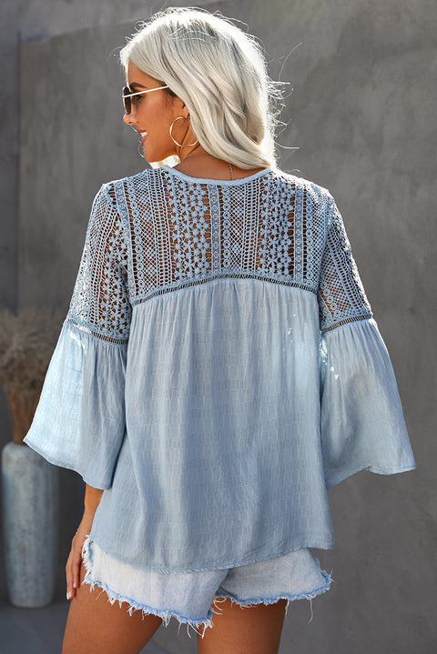 The Du Jour Crochet Blouse