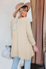 Asymmetric Hemline Long Sleeve Top - HannaBanna Clothing