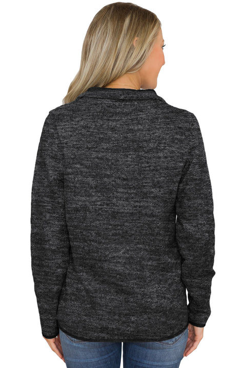 Quarter Zip Pullover Sweatshirt