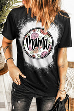 Whale Tail Mountain Graphic Print Short Sleeve Graphic Tee