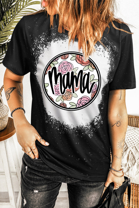 Camiseta gráfica de manga corta con estampado gráfico de Whale Tail Mountain