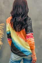 Ombre Blue Tie-dye Sweatshirt