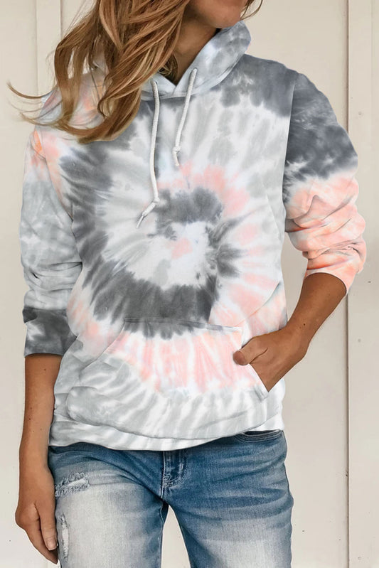 Tie Dye Pattern Hoodie