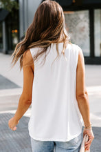 Surplice V Neck Tank