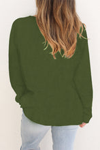 Plain Knit Long Sleeve Top