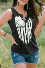 Solid Slim-fit V Neck Tank Top