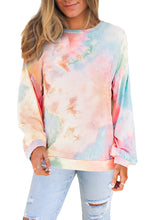 Tie-dye Knit Sweatshirt