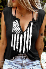 Solid Slim-fit V Neck Tank Top