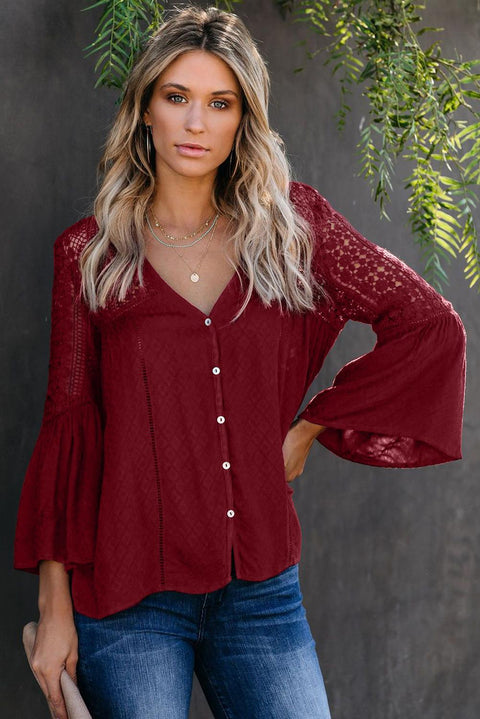 The Du Jour Crochet Blouse