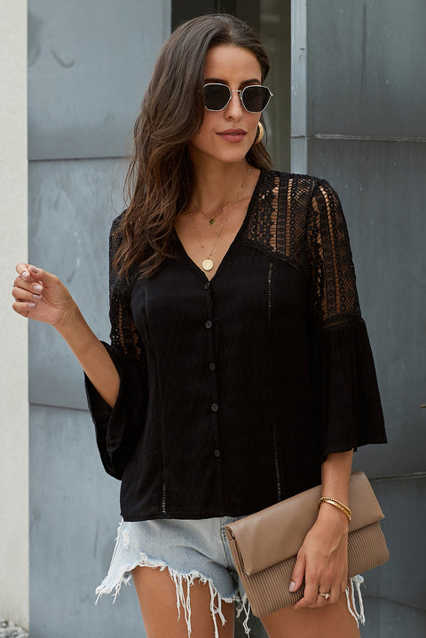 The Du Jour Crochet Blouse