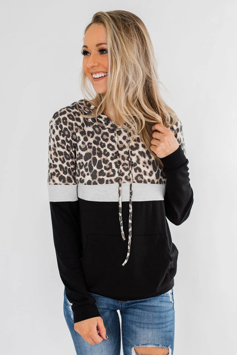 Sudadera con capucha Into the Jungle Color Block