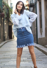 Rekindle Eyelet Button Down Top