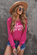 Plain Relaxed Fit Crew Neck Pullover Sweatshirt