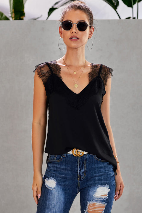 One More Night Lace Cami Tank