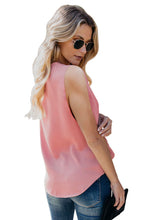 V Neck Draped Tank Top