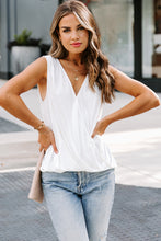 Surplice V Neck Tank