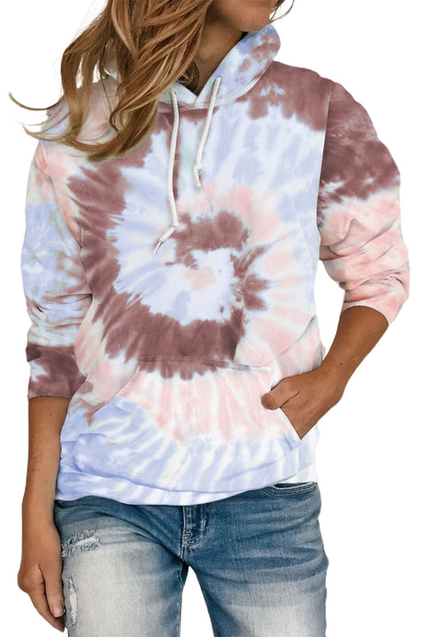 Tie Dye Pattern Hoodie