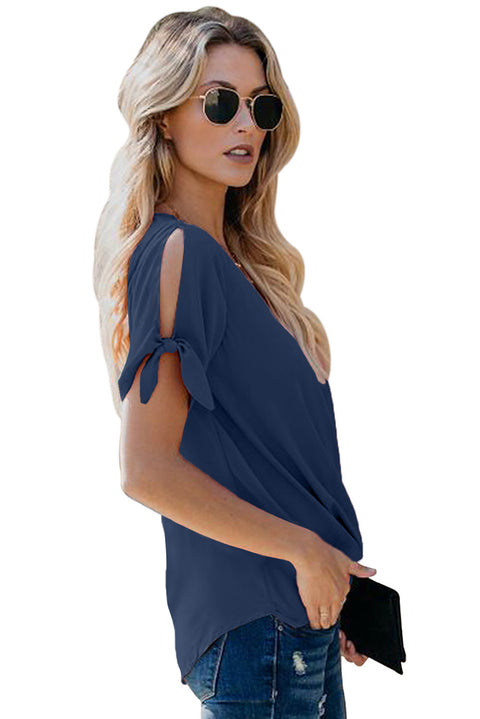 Charismatic Drape Blouse